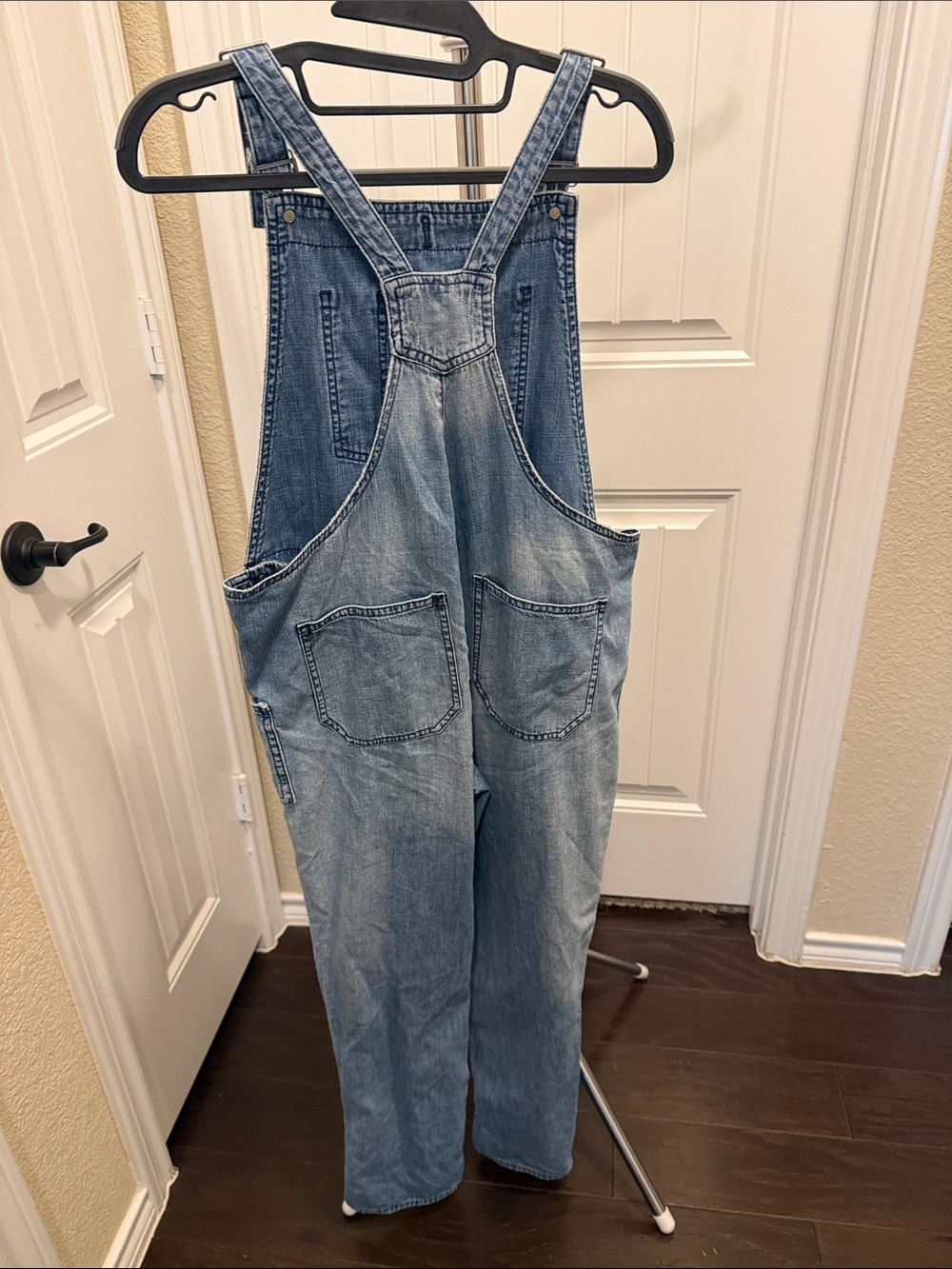 Madewell Denim Women's Distressed Overalls - Picture 3 of 9